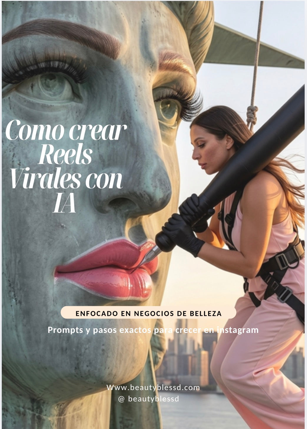 Beauty AI Prompts reels virales Lady Liberty