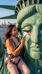 Beauty AI Prompts reels virales Lady Liberty